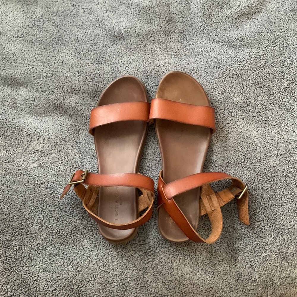 Brock and candy sandals